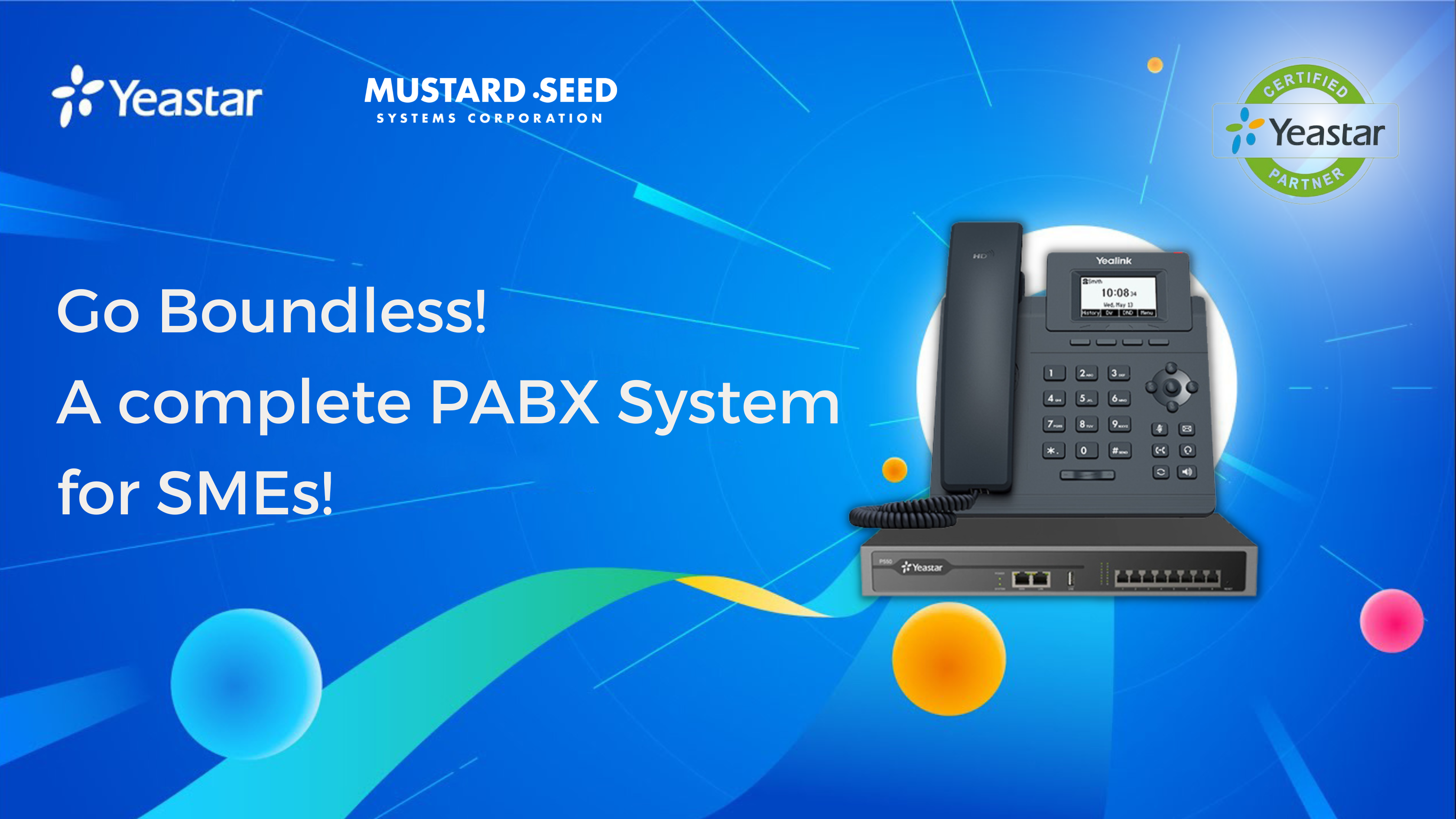 Read more about the article Yeastar and Mustard Seed Systems Corporation Announce Strategic Partnership in Philippines