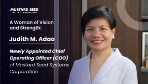 Read more about the article Mustard Seed Systems Corporation Appoints Judith M. Adao as Chief Operating Officer
