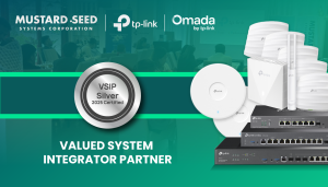 Read more about the article Mustard Seed Systems Corporation Recognized as Valued System Integrator Partner by TP-Link Omada
