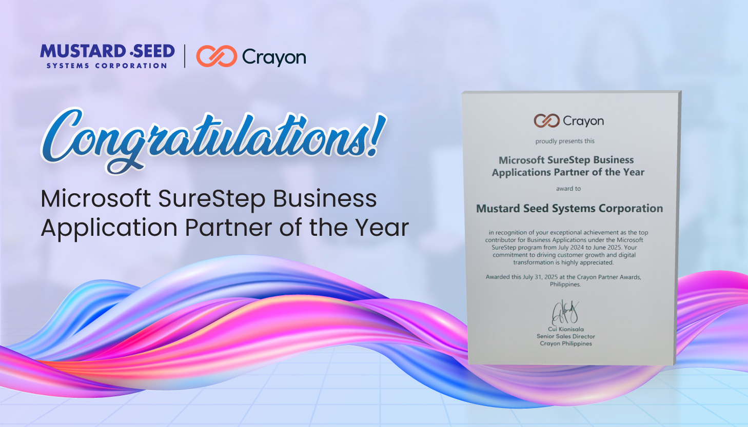 You are currently viewing Cloud-Driven. Customer-Centered. Award-Winning: Mustard Seed Tops Microsoft SureStep Rankings