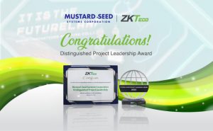 Read more about the article Mustard Seed Systems Receives ZKTeco’s Distinguished Project Leadership Award at the Global Meeting in Bangkok