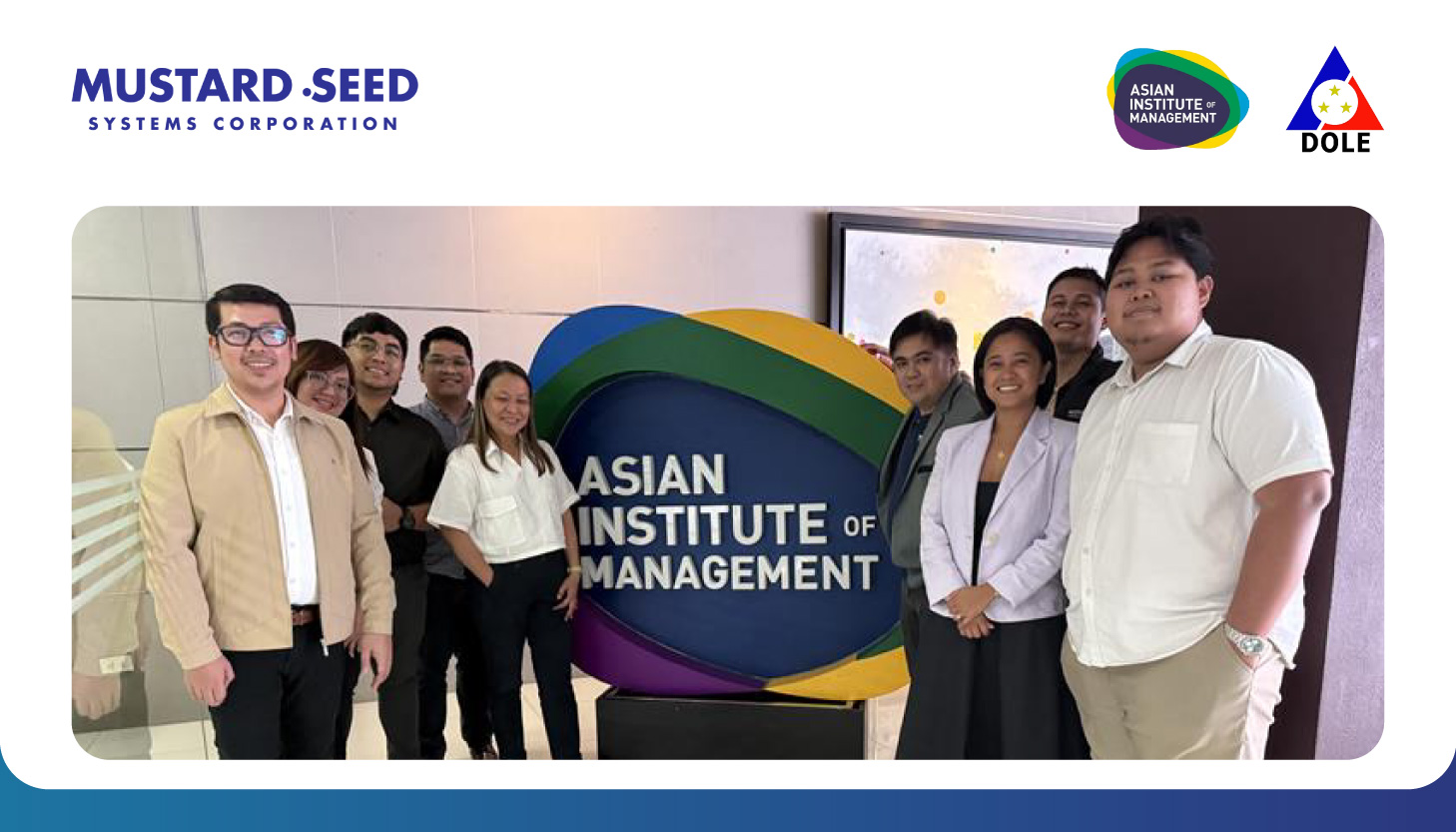 Read more about the article Mustard Seed Systems Supports DOLE’s Digital Transformation Development Program for SMEs